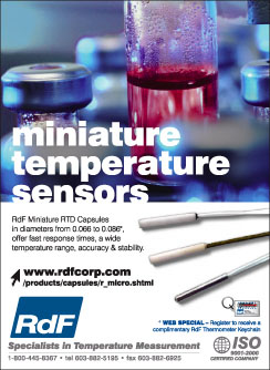 Temperature Sensors for OEMs